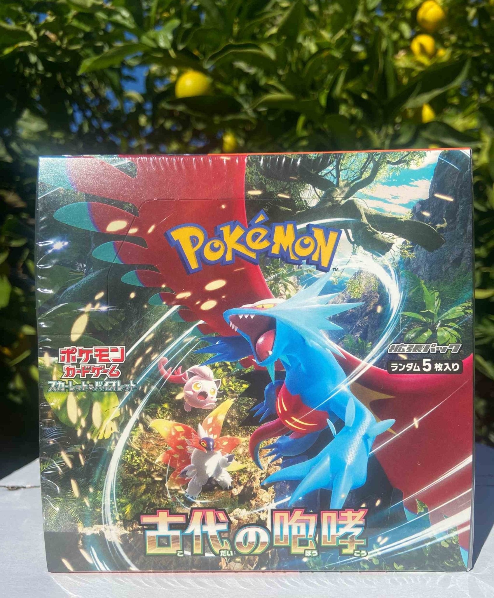 pokemon scarlet violet japanese booster box Ancient Roar sv4K Pokemon Scarlet and Violet Japanese Booster Box – Blue's  Outpost