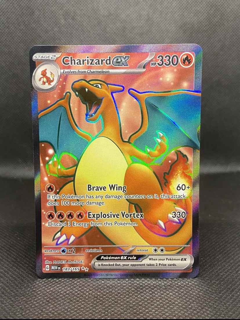 Charizard ex - 183/165 SV: Scarlet & Violet 151 (MEW) @Blue's Outpost Blue's Outpost Charizard ex - 183/165 SV: Scarlet & Violet 151 (MEW) @Blue's Outpost Blue's Outpost