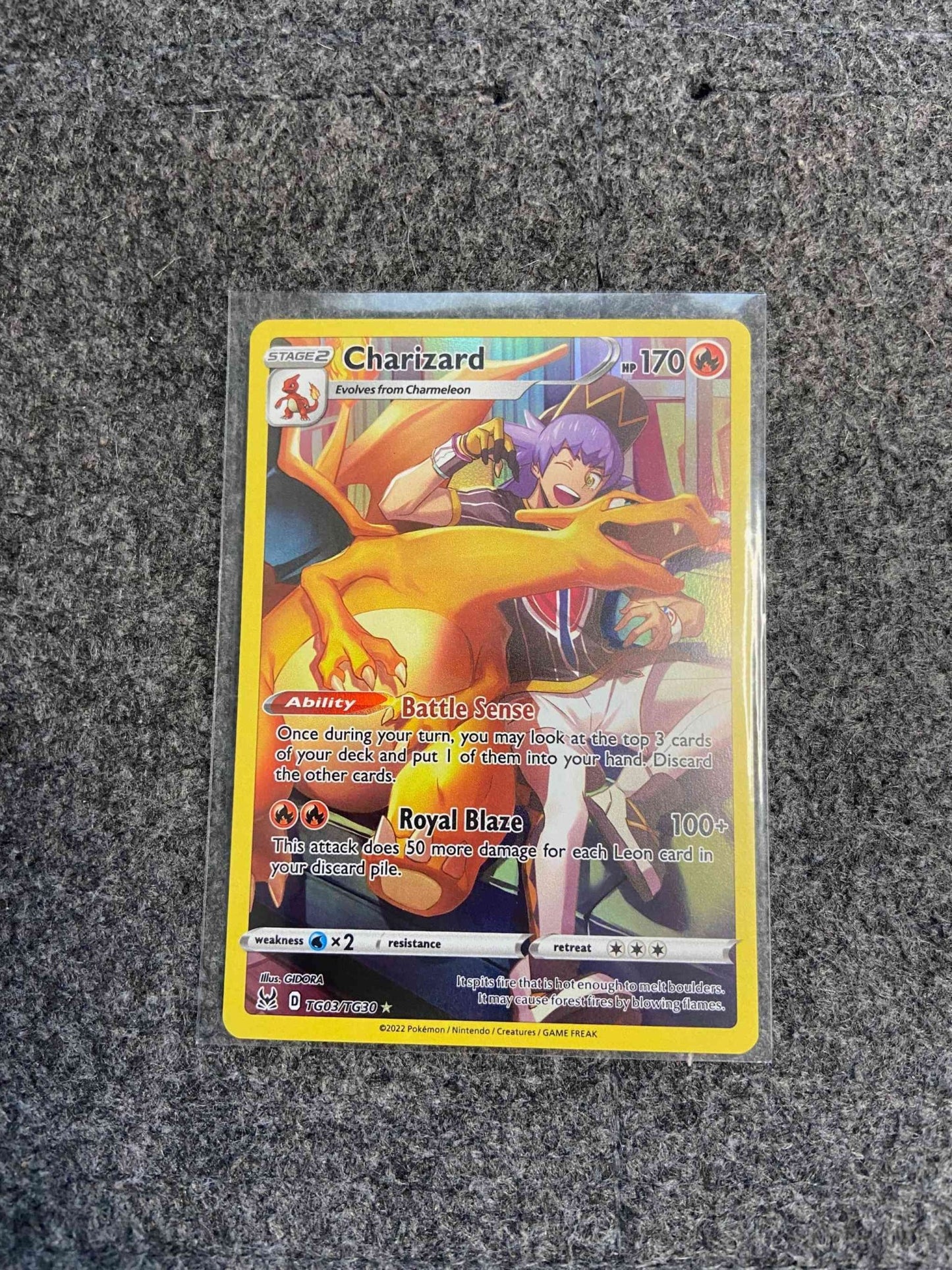 Charizard TG03 TG30 - SWSH11: Lost Origin Trainer Gallery (SWSH11: TG) - Blue's Outpost