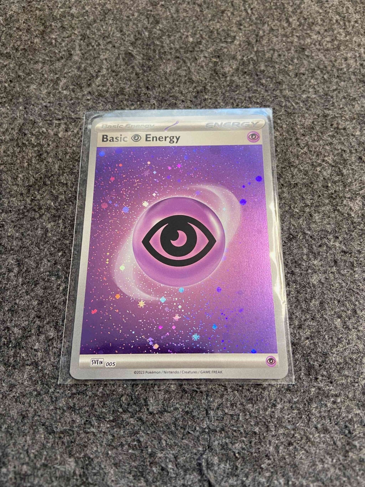 Pokemon Psychic Basic Energy Cosmos Holo - Blue's Outpost