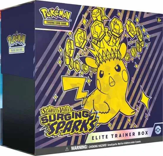 Pokemon Scarlet & Violet Surging Sparks Elite Trainer Box TCG - Blue's Outpost