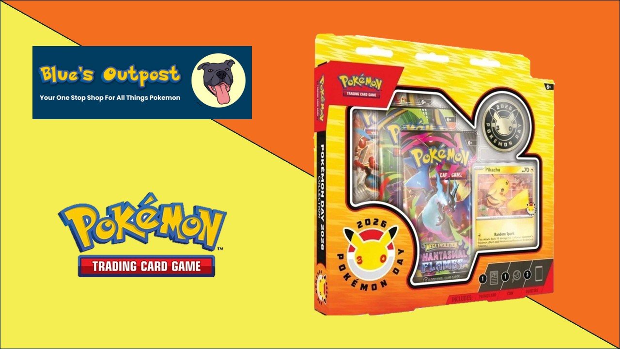 PREORDER* Pokémon TCG: Pokémon Day 2026 Collection – Blue's Outpost