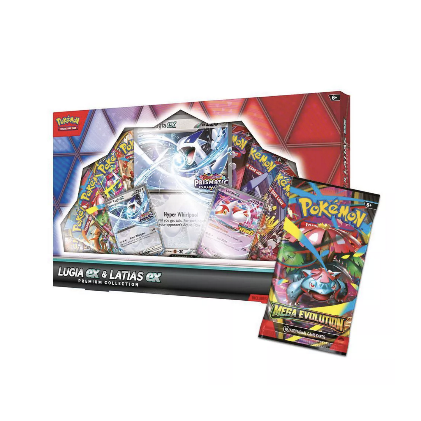 Pokemon Lugia ex & Latias ex Premium Collection Box - New Sealed