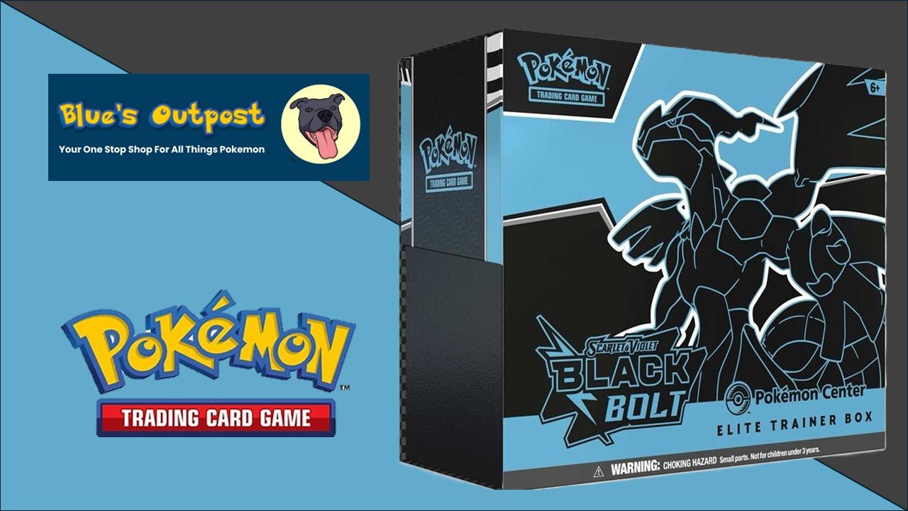 Black Bolt Pokemon Center Elite Trainer Box (Exclusive) - SV: Black Bolt (BLK) - Blue's Outpost