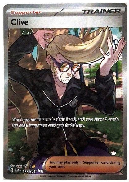 Clive Pokemon 227/091 - Pokemon Scarlet and Violet: Paldean Fates (PAF) - Blue's Outpost