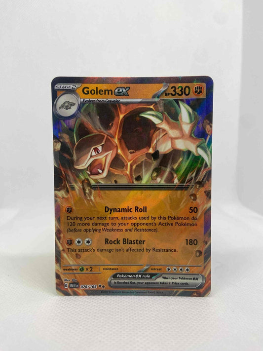 Golem ex - 076/165 - SV: Scarlet and Violet 151 (MEW) - Blue's Outpost