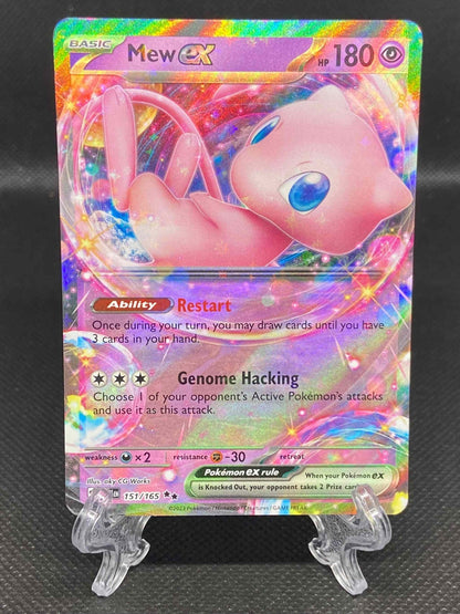 Mew ex - 151/165 - SV: Scarlet & Violet 151 (MEW) - Blue's Outpost