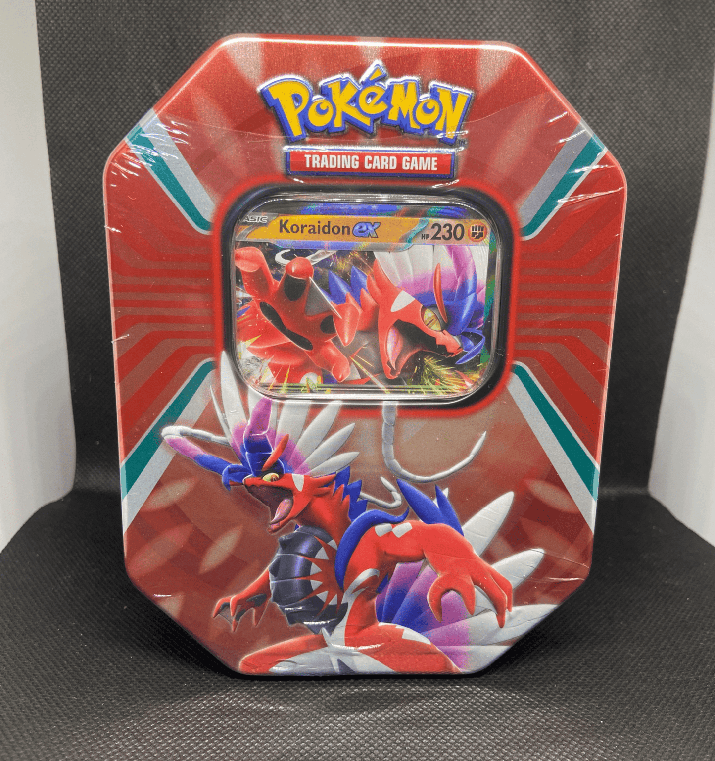 Paldea Legends Tin Koraidon ex - Blue's Outpost