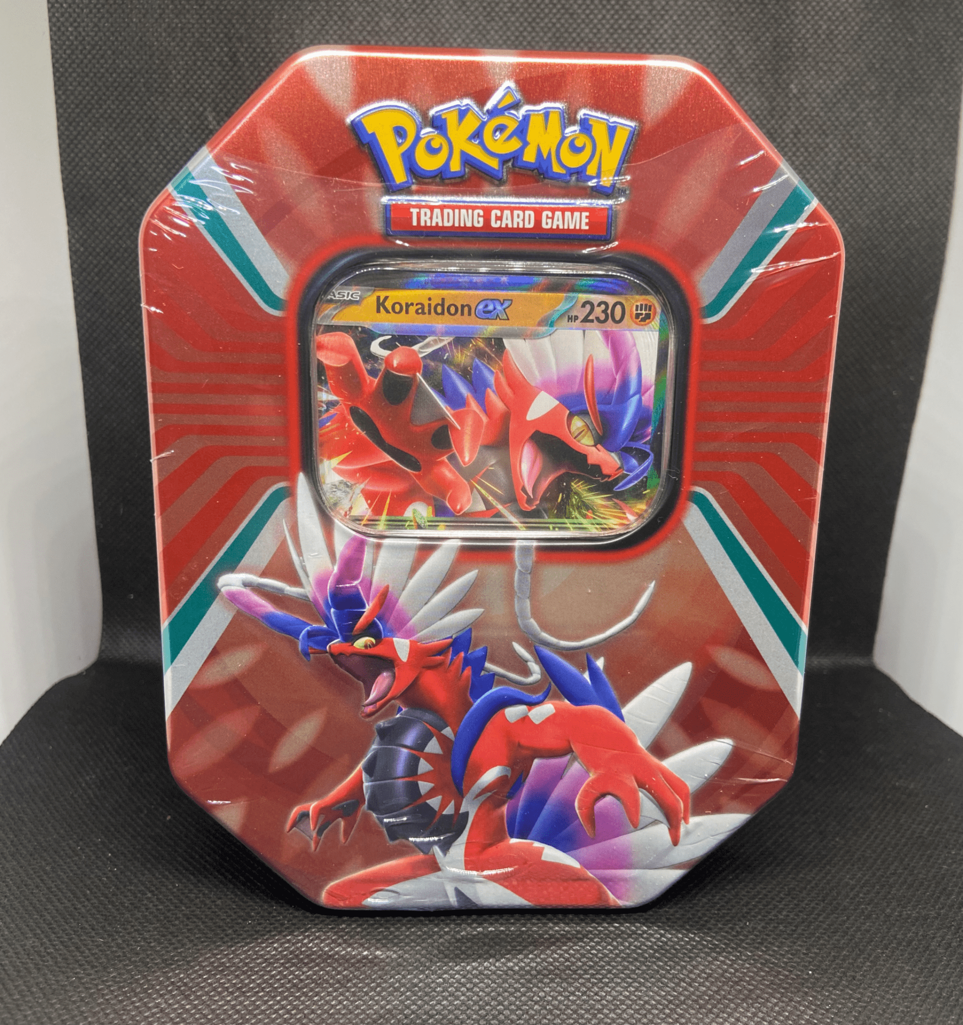 Paldea Legends Tin Koraidon ex - Blue's Outpost