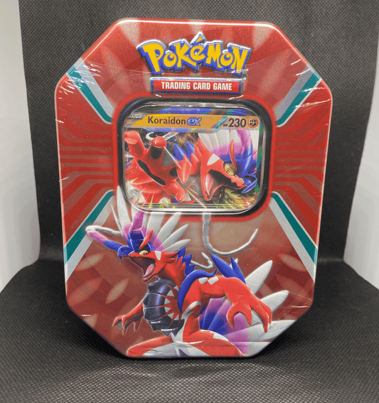 Paldea Legends Tin Koraidon ex - Blue's Outpost