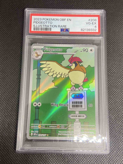 Pidgeotto - 208/197 - SV03: Obsidian Flames (SV03) - Blue's Outpost