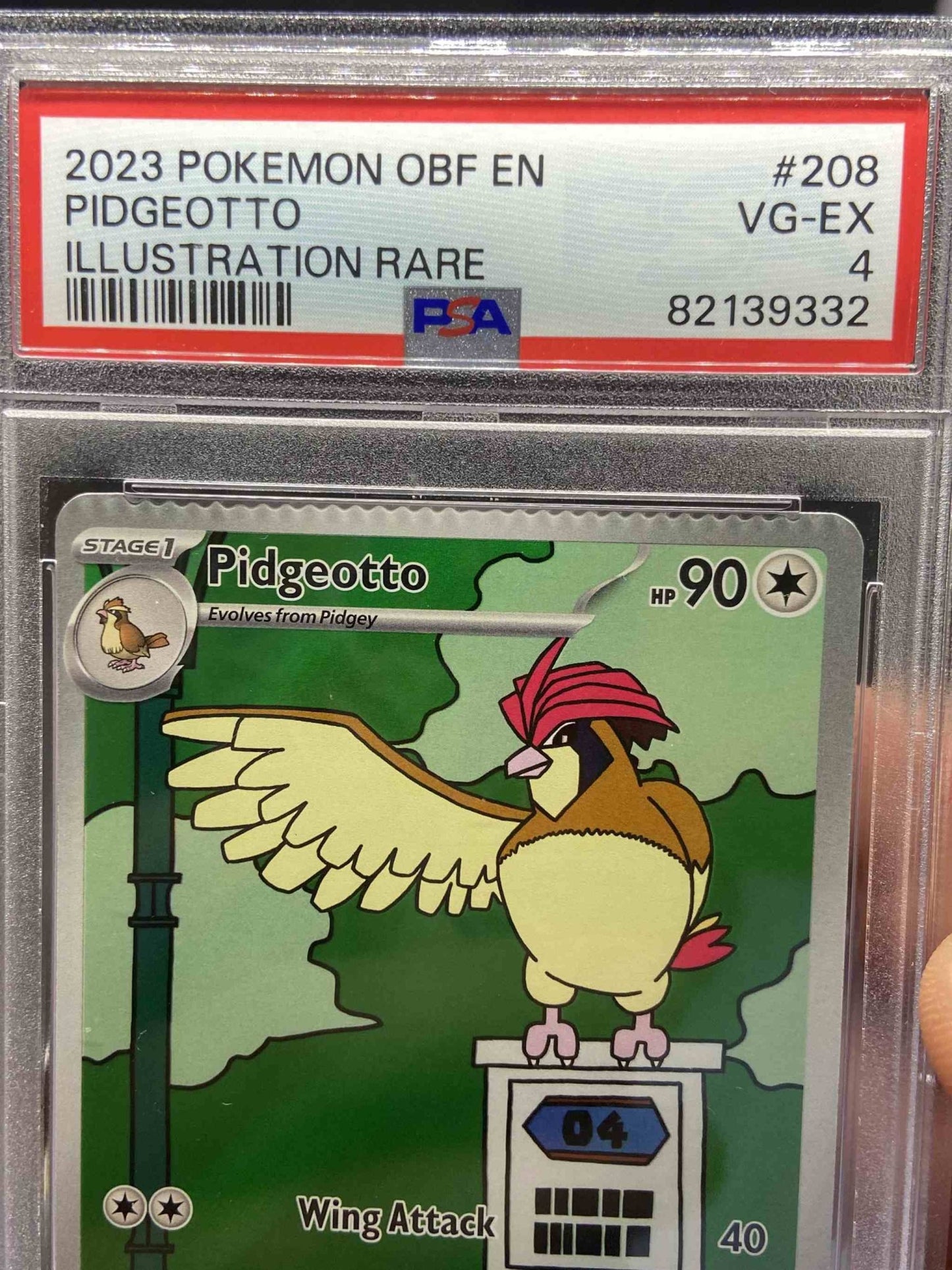 Pidgeotto - 208/197 - SV03: Obsidian Flames (SV03) - Blue's Outpost