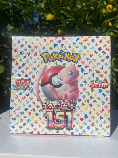 Pokemon 151 Booster Box - Scarlet and Violet 151 SV2a - Japanese Set - Blue's Outpost