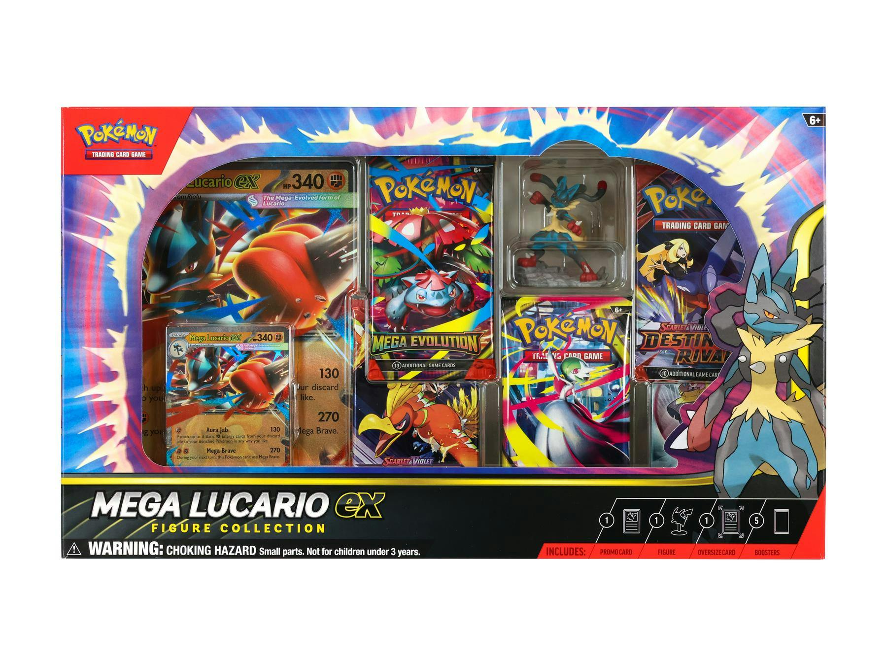 Pokemon Mega Lucario ex Figure Collection Box - Blue's Outpost