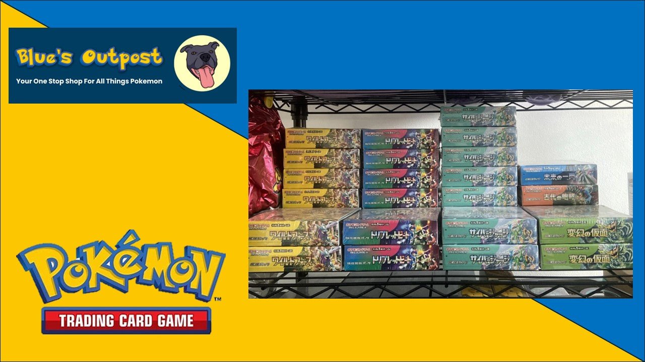 Pokemon Scarlet and Violet Japanese Lot Sale 31 Booster Boxes - Blue's Outpost