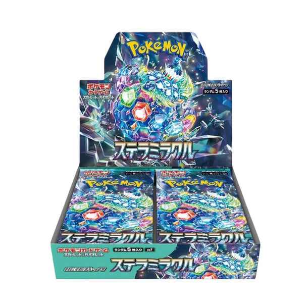Pokemon Scarlet & Violet Stellar Miracle Booster Box (30 Packs) - TCG Trading Card Game - Blue's Outpost