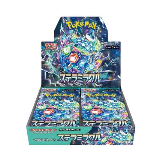 Pokemon Scarlet & Violet Stellar Miracle Booster Box (30 Packs) - TCG Trading Card Game - Blue's Outpost