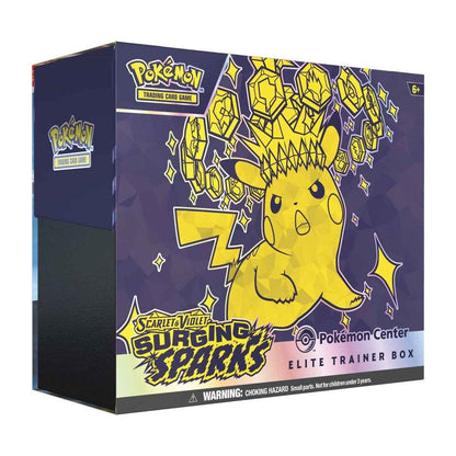 Pokemon Surging Sparks Pokemon Center ETB Scarlet & Violet Collection - Blue's Outpost