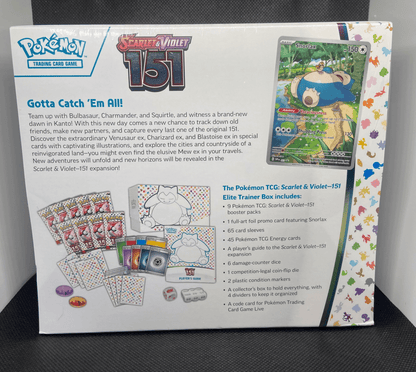 Pokemon TCG Scarlet & Violet 151 Elite Trainer Box - Blue's Outpost