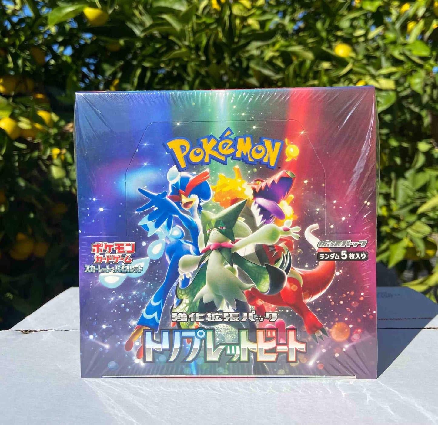 Pokemon Triplet Beat Scarlet and Violet (SV1a) Japanese Booster Box - Blue's Outpost