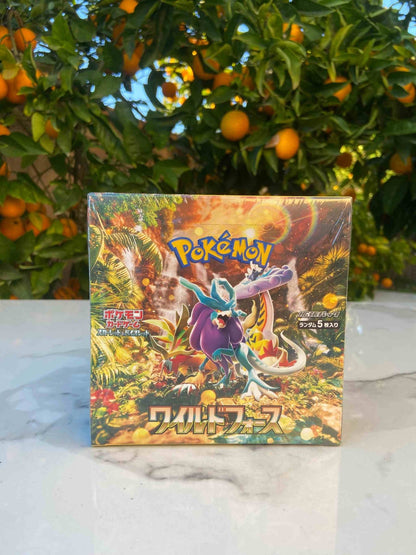 Pokemon Wild Force Scarlet and Violet Japanese Booster Box SV5M - Blue's Outpost