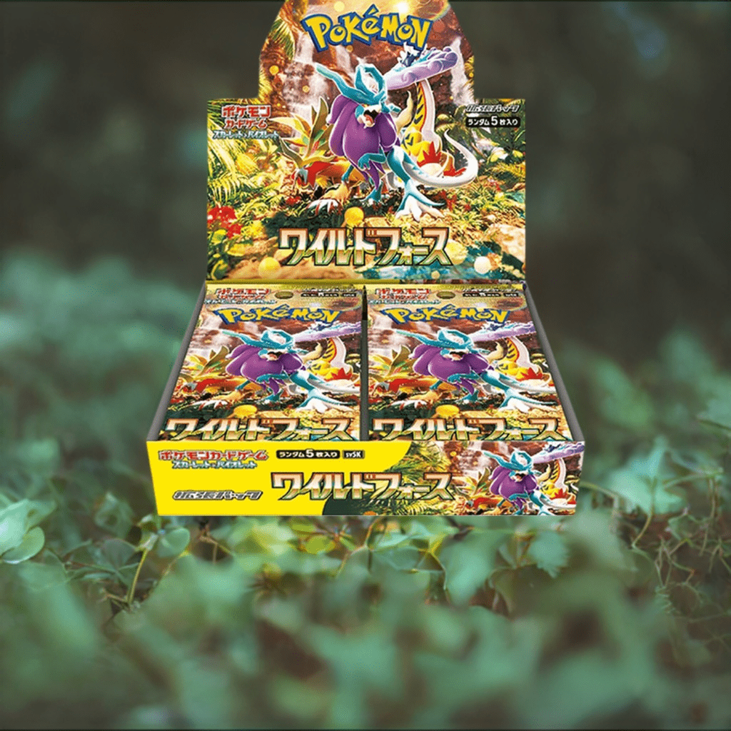 Pokemon Wild Force Scarlet and Violet Japanese Booster Box SV5M 2024 Blue's Outpost Pokemon Wild Force Scarlet and Violet Japanese Booster Box SV5M 2024 Blue's Outpost