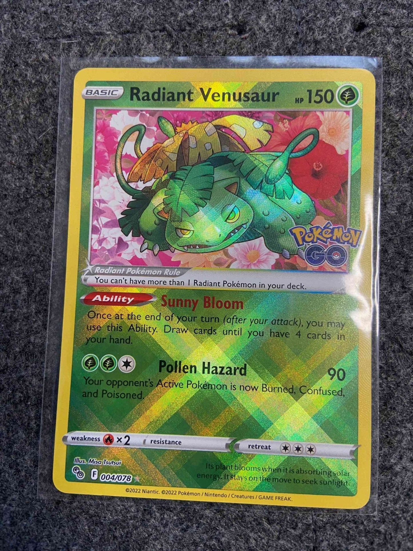 Radiant Venusaur - Pokemon GO (PGO) - Blue's Outpost