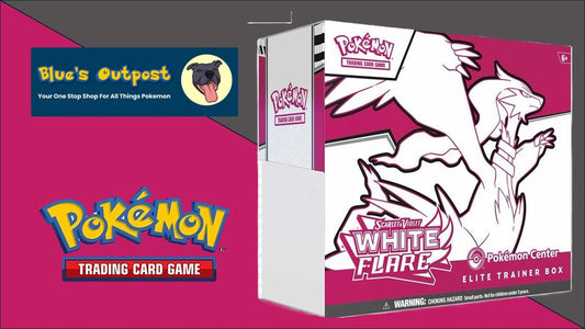 White Flare Pokemon Center Elite Trainer Box (Exclusive) - SV: White Flare (WHT) - Blue's Outpost